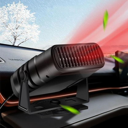 HeatPro 12V Bilvarmer og Defroster med 360° Rotation