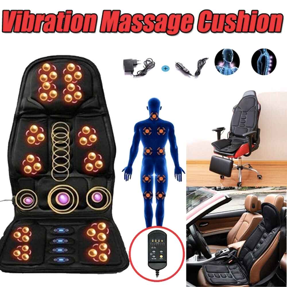 Massagehynde til Stol med Varme og 8 Massagetilstande