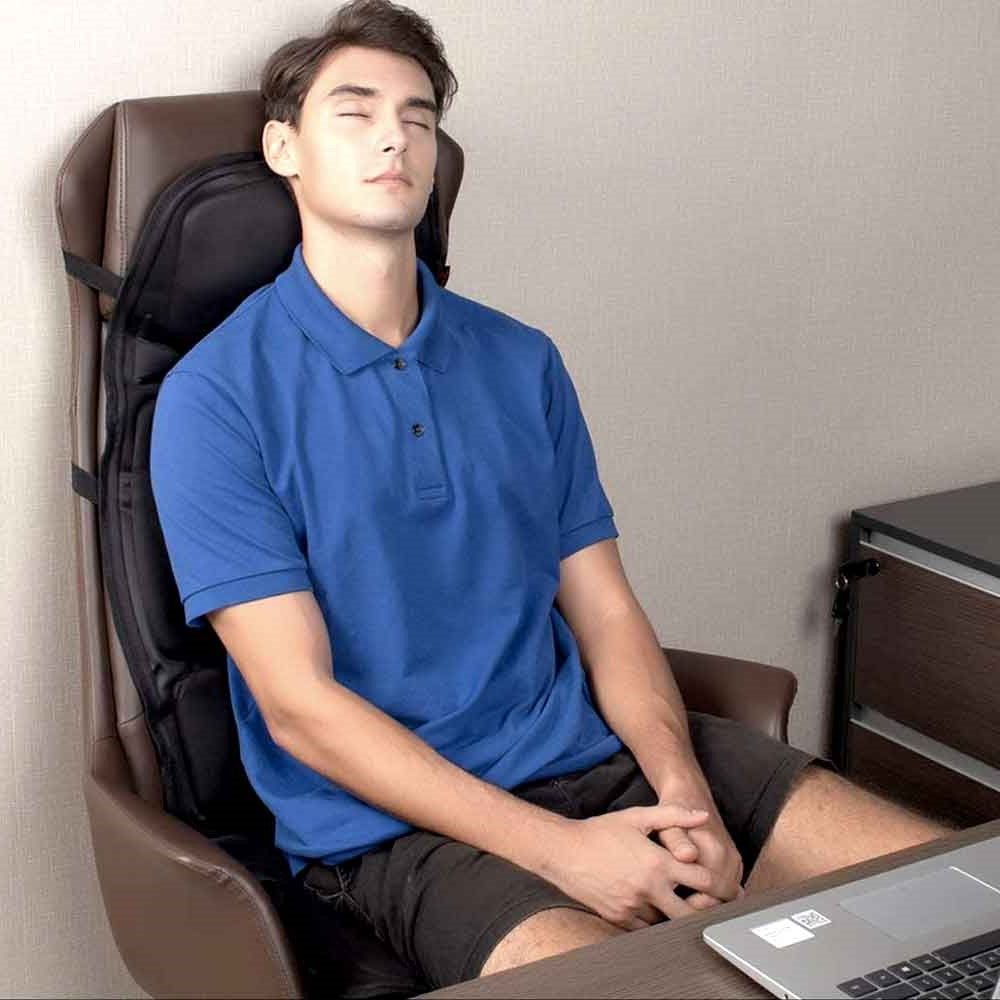 Massagehynde til Stol med Varme og 8 Massagetilstande