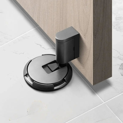 HoldMate magnetisk dørstopper med stærk magnet, selvklæbende montering og moderne design