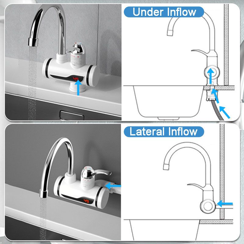 HotFlow øjeblikkelig elektrisk vandvarmerhane til køkken med smart design