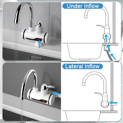 HotFlow øjeblikkelig elektrisk vandvarmerhane til køkken med smart design