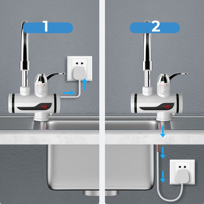 HotFlow øjeblikkelig elektrisk vandvarmerhane til køkken med smart design