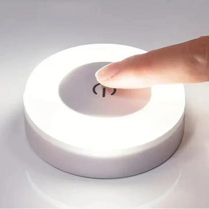 LED Touch Natlampe med Dæmpning og Varmt eller Hvidt Lys