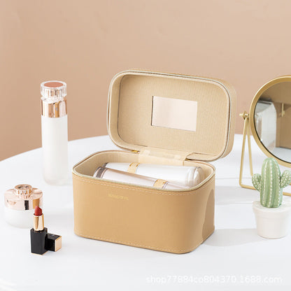 Stor Rejsetaske til Makeup og Hudpleje med Organiserede Rum