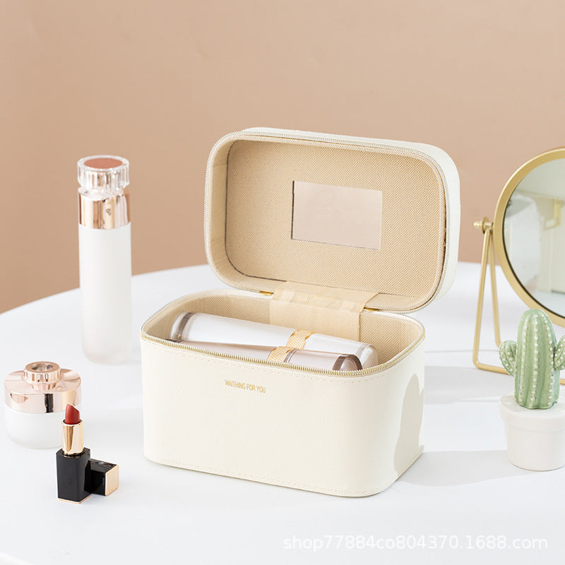 Stor Rejsetaske til Makeup og Hudpleje med Organiserede Rum