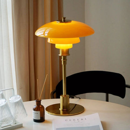 Lena Nordisk LED Bordlampe i Glas med Skandinavisk Design