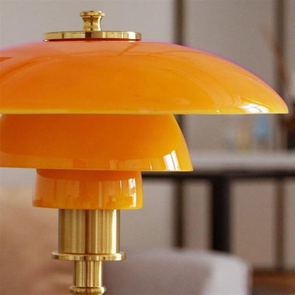Lena Nordisk LED Bordlampe i Glas med Skandinavisk Design