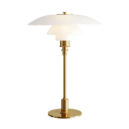 Lena Nordisk LED Bordlampe i Glas med Skandinavisk Design
