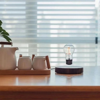 Levion Svævende Tesla Lampe med Magnetisk LED Stemningslys