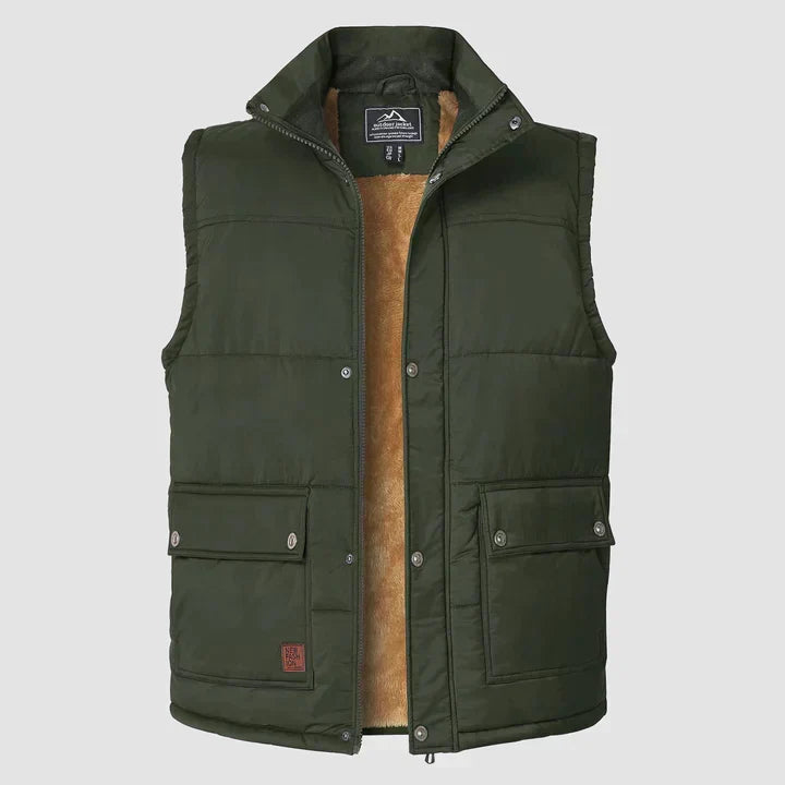 Liam Varm Herrebodywarmer Let Polstret Vest