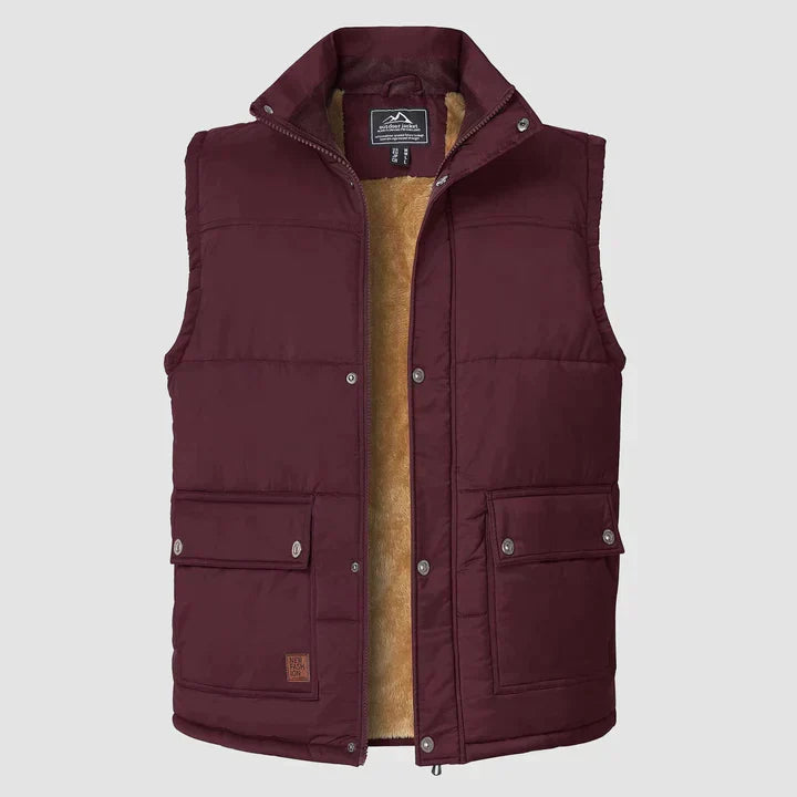Liam Varm Herrebodywarmer Let Polstret Vest