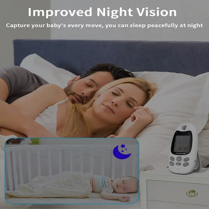 LittleGuard trådløs babyalarm med video, nattesyn og tovejskommunikation