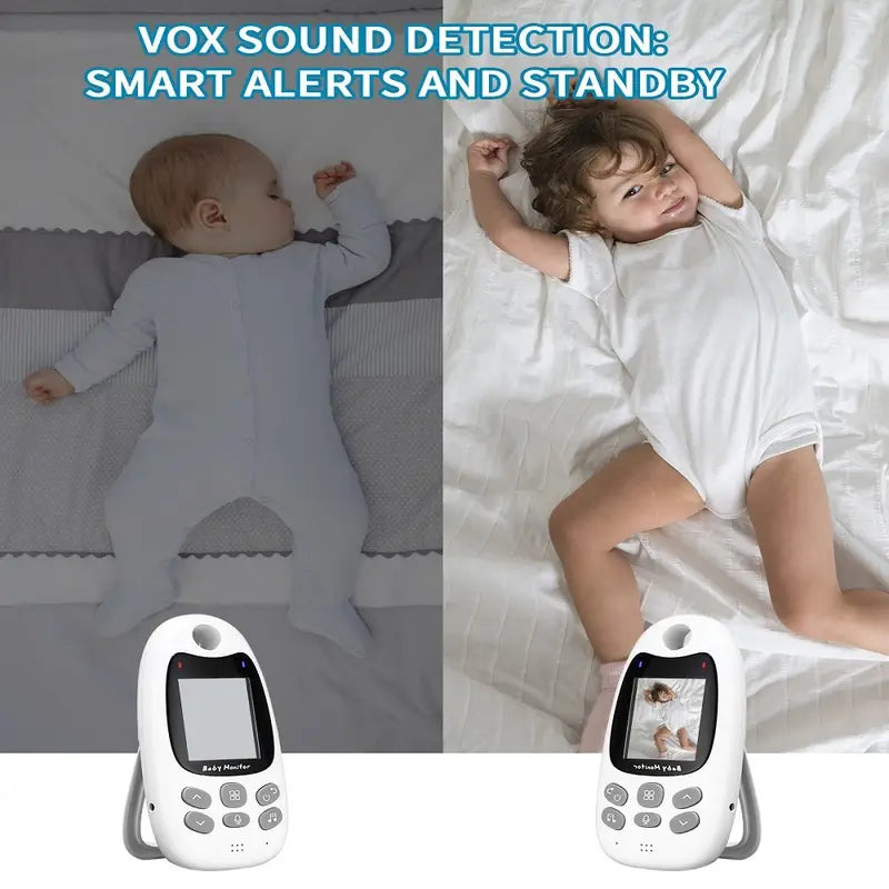 LittleGuard trådløs babyalarm med video, nattesyn og tovejskommunikation