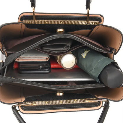 Lizie Totetaske med Crossbody-rem til Hverdagsbrug