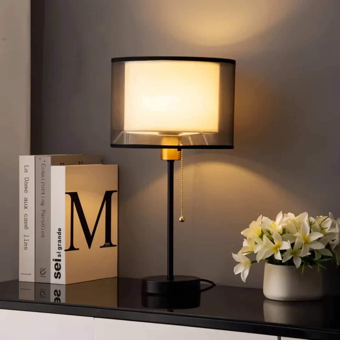 Skandinavisk Pendellampe i Riflet Glas med Vintage Look