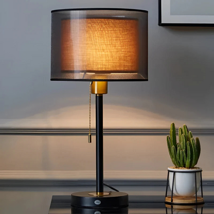 Skandinavisk Pendellampe i Riflet Glas med Vintage Look
