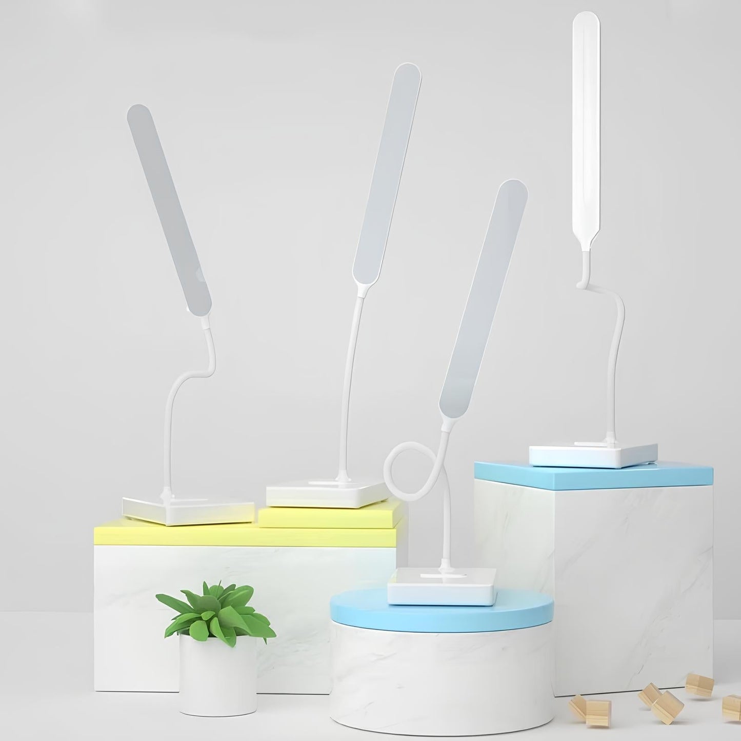 LumoFlex Justerbar Skrivebordslampe med Fleksibel Hals