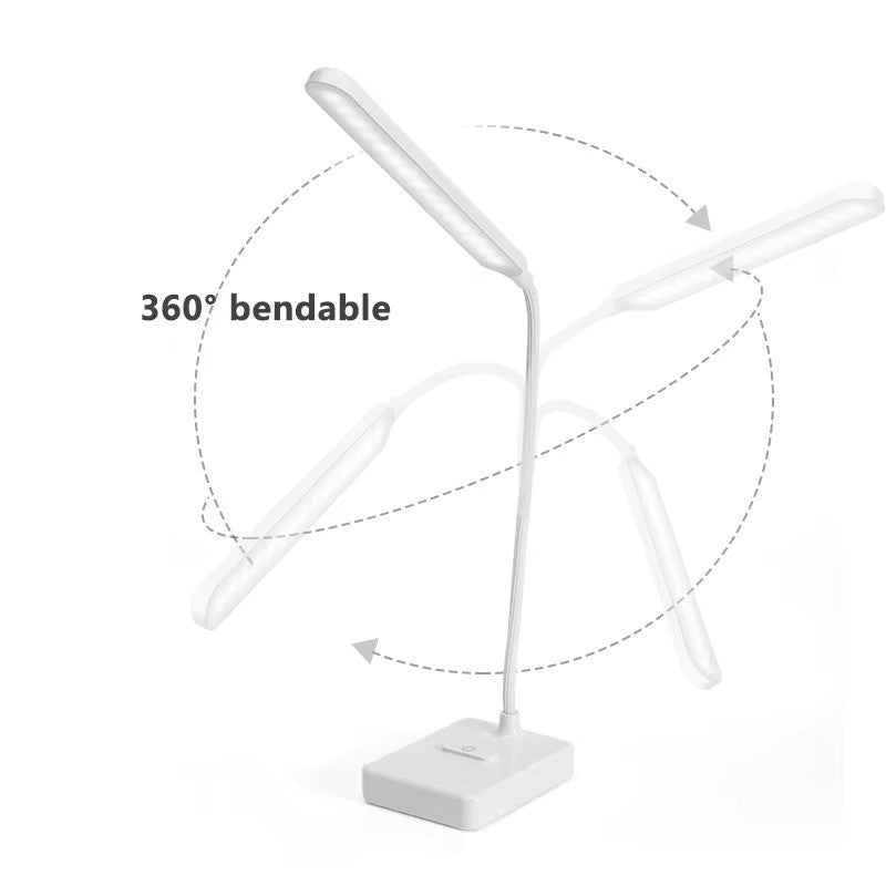 LumoFlex Justerbar Skrivebordslampe med Fleksibel Hals