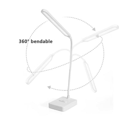 LumoFlex Justerbar Skrivebordslampe med Fleksibel Hals