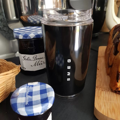 LuxeTherm 500 ml Termokrus i rustfrit stål med isolering og lækagesikkert låg