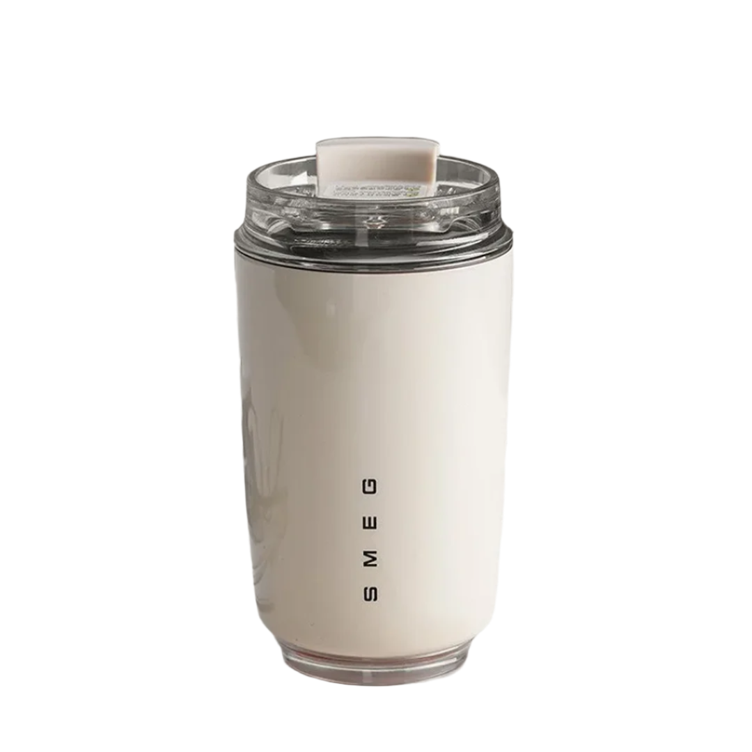 LuxeTherm 500 ml Termokrus i rustfrit stål med isolering og lækagesikkert låg