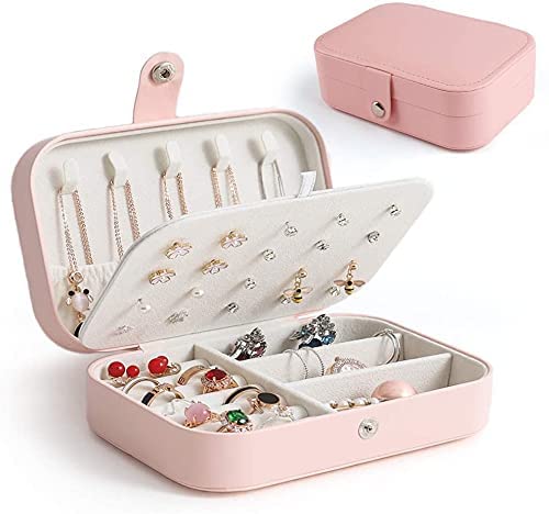 Luxio Dobbelt Smykkeskrin – Elegant Organizer til Rejser og Hjemmet