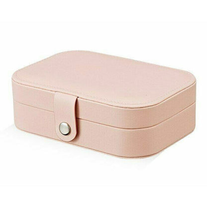 Luxio Dobbelt Smykkeskrin – Elegant Organizer til Rejser og Hjemmet