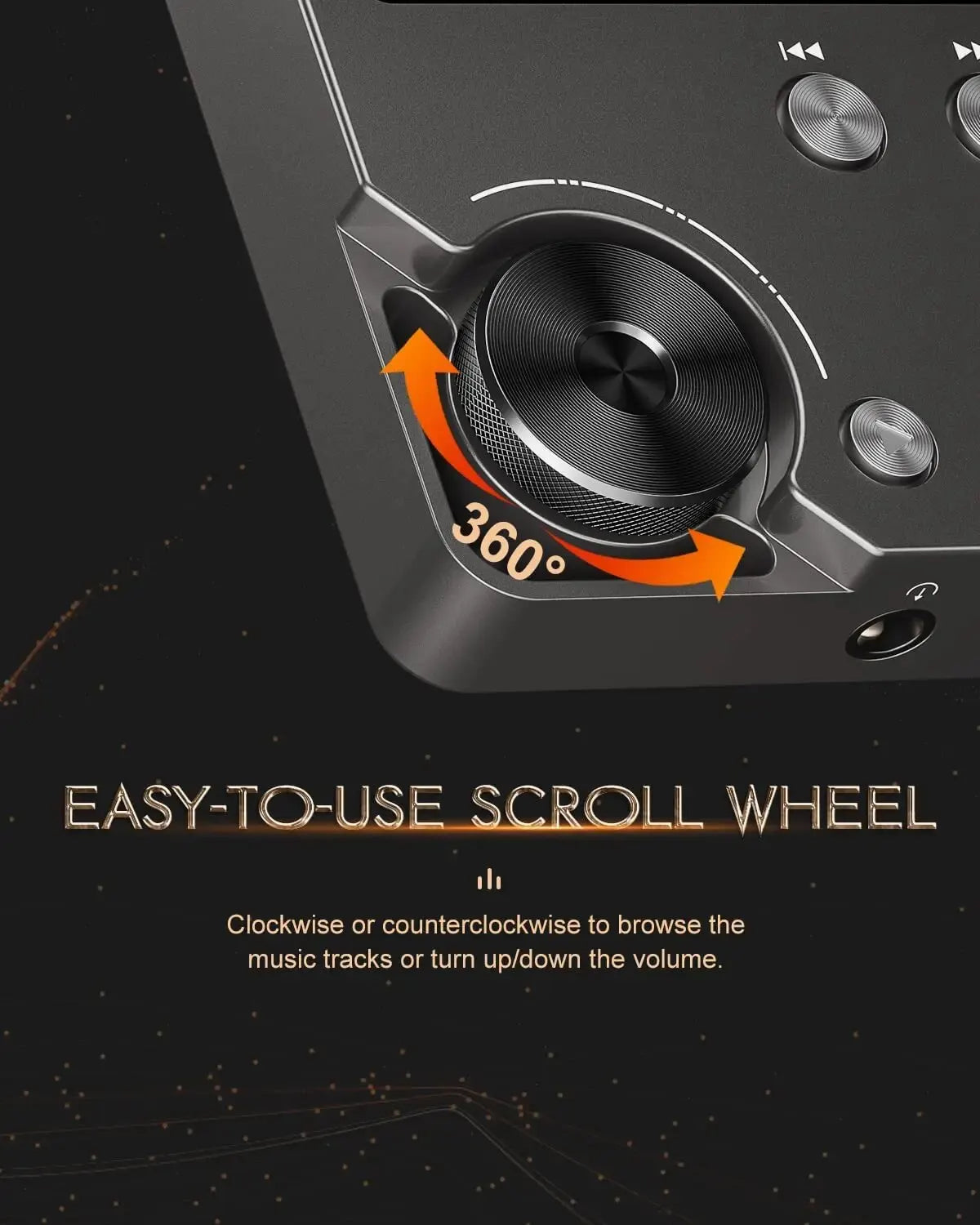 MECHEN-M30 HiFi MP3-afspiller med 64 GB Hukommelseskort og Lossless Lyd
