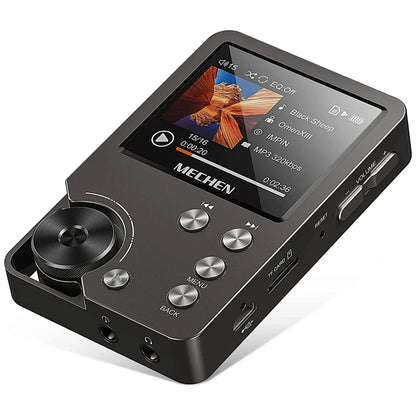 MECHEN-M30 HiFi MP3-afspiller med 64 GB Hukommelseskort og Lossless Lyd