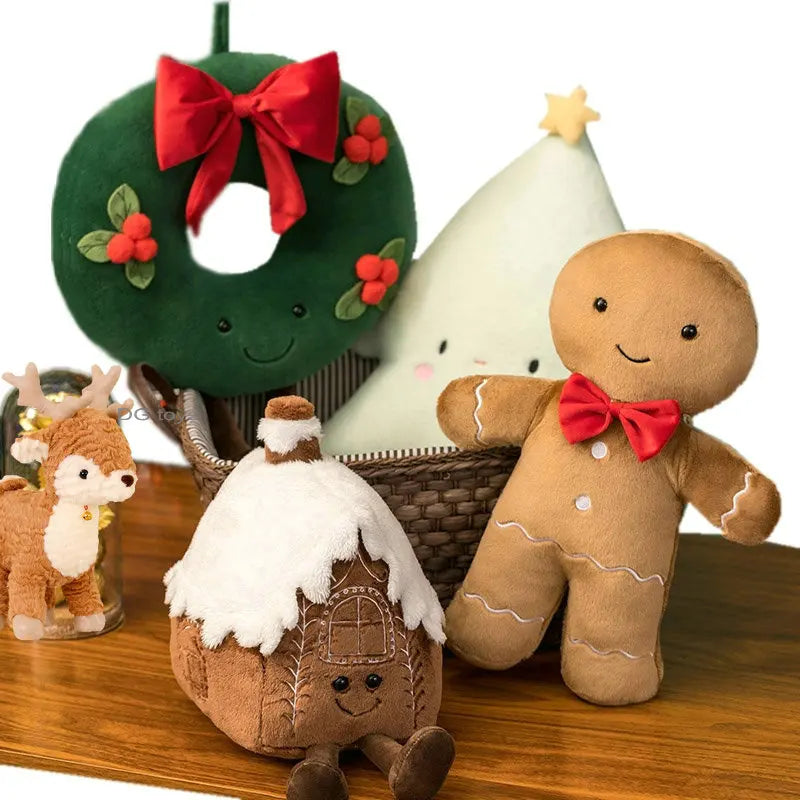 Magisk Julepeberkage Bamse Blødt og Luftigt Julepudeplys