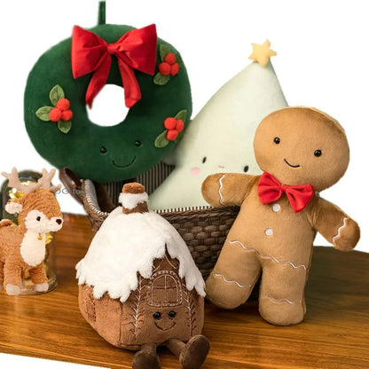 Magisk Julepeberkage Bamse Blødt og Luftigt Julepudeplys