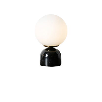 Marnor Marmor Bordlampe med Glasskærm og Minimalistisk Design
