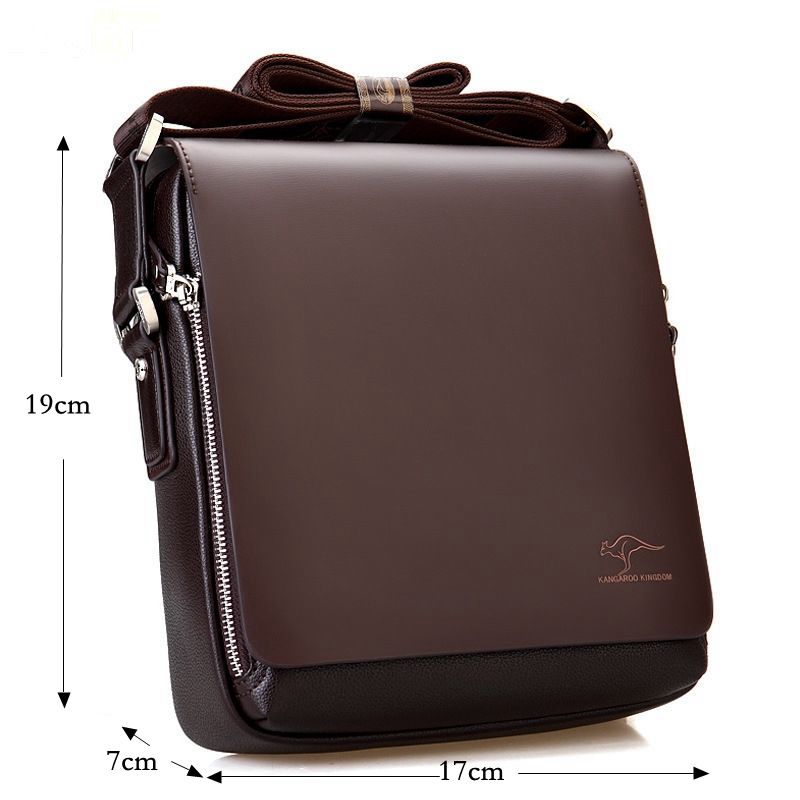Mason tyverisikret crossbody taske til mænd med justerbar skulderrem