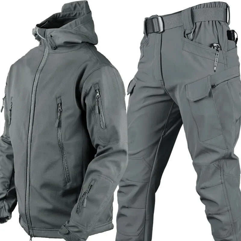 MaxShield™ Vandtæt Outdoor Sæt – Fleece & Mange Lommer