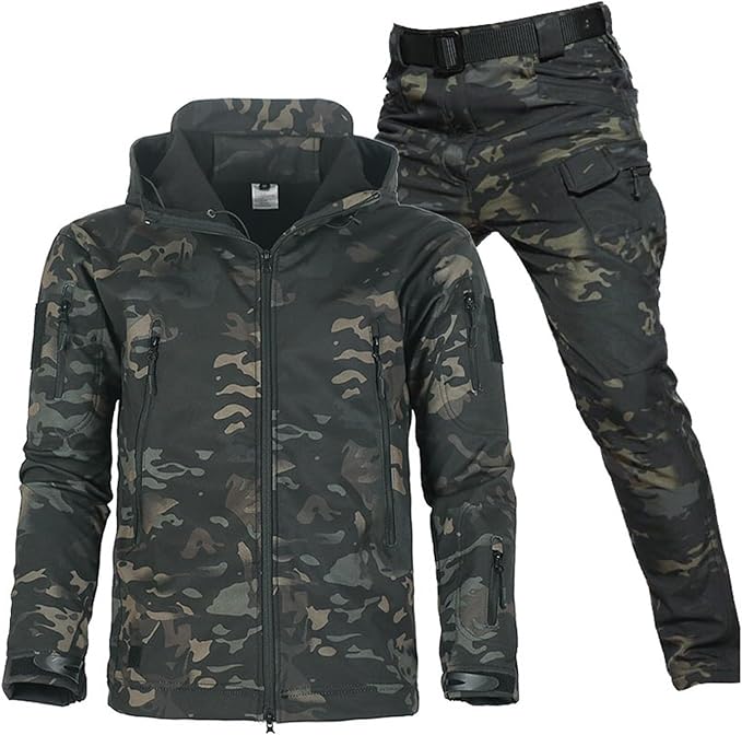 MaxShield™ Vandtæt Outdoor Sæt – Fleece & Mange Lommer