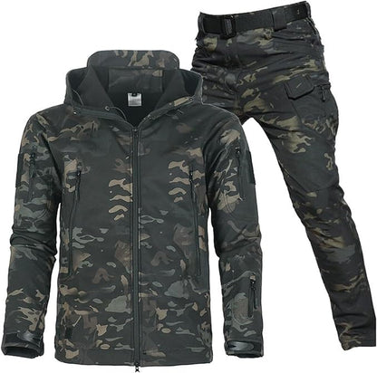 MaxShield™ Vandtæt Outdoor Sæt – Fleece & Mange Lommer