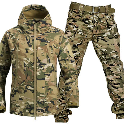 MaxShield™ Vandtæt Outdoor Sæt – Fleece & Mange Lommer