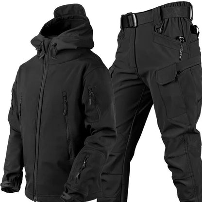MaxShield™ Vandtæt Outdoor Sæt – Fleece & Mange Lommer