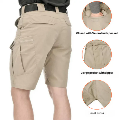 Herre Outdoor Cargo Shorts – Slidstærke Stretch Hurtigtørrende