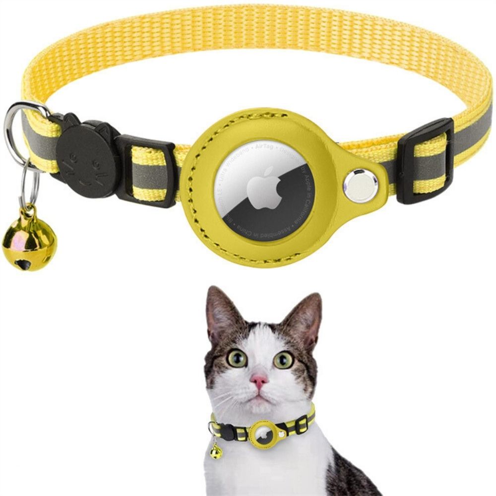 Milo Kattehalsbånd med Sikkerhedslås Refleks og AirTag Holder