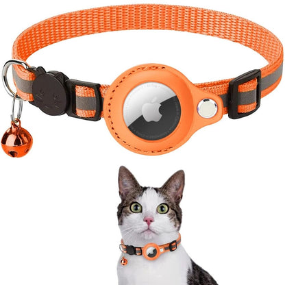 Milo Kattehalsbånd med Sikkerhedslås Refleks og AirTag Holder