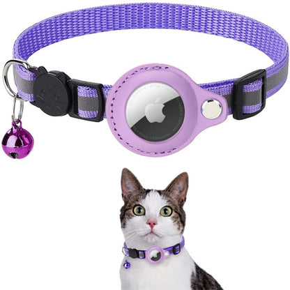 Milo Kattehalsbånd med Sikkerhedslås Refleks og AirTag Holder