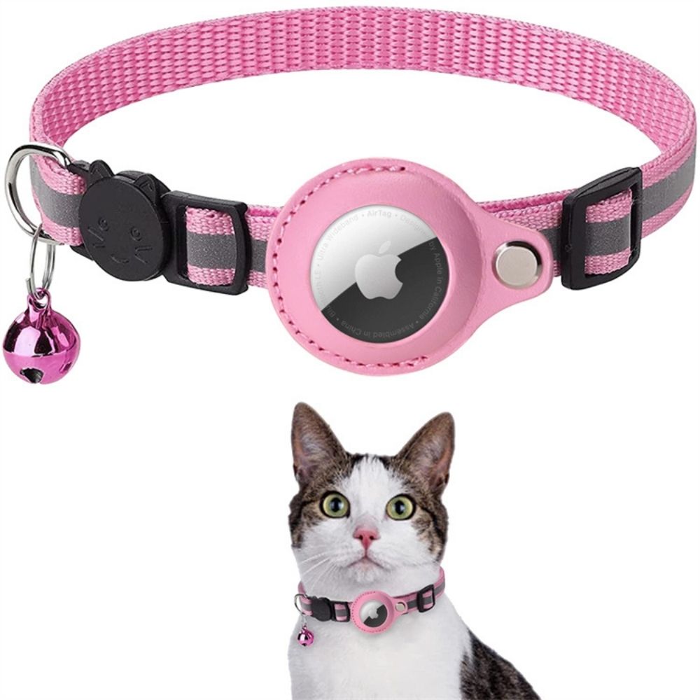Milo Kattehalsbånd med Sikkerhedslås Refleks og AirTag Holder