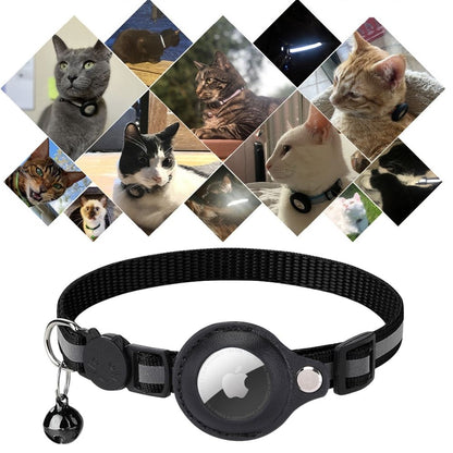 Milo Kattehalsbånd med Sikkerhedslås Refleks og AirTag Holder