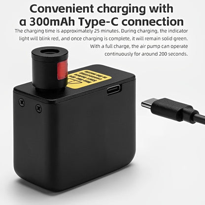 Mini Elektrisk Cykelpumpe Genopladelig og Transportabel Luftpumpe