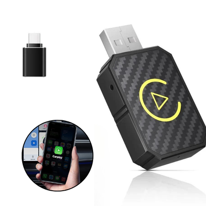 Mini trådløs CarPlay-adapter til kabelfri forbindelse