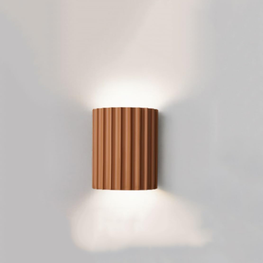 Minimalistisk LED-væglampe med op- og nedadgående lys