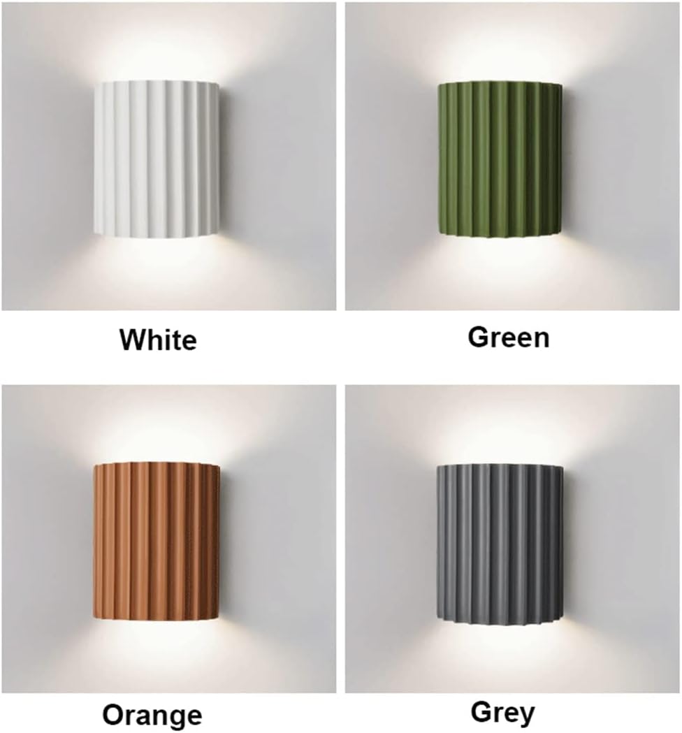 Minimalistisk LED-væglampe med op- og nedadgående lys