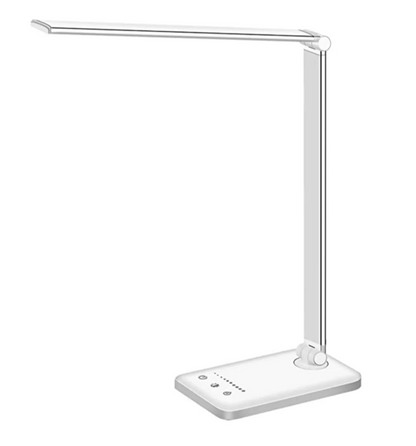 Moderne Justerbar LED Skrivebordslampe med USB-opladning Dæmpbar Bordlampe